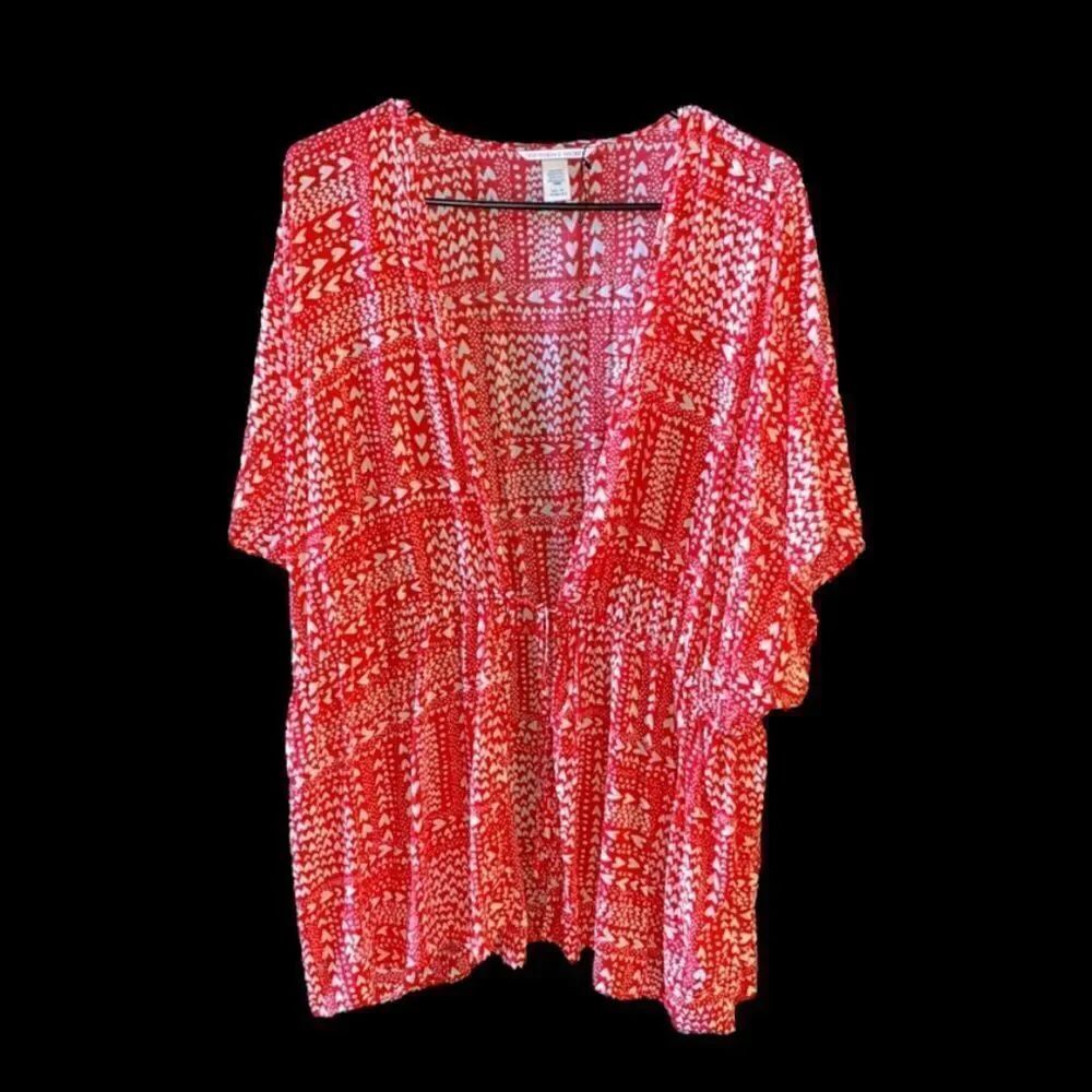 Victoria’s Secret Hearts Robe Kimono NWOT
